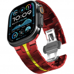 CHANCHY Apple Watch Ultra 4 �elik Kay��-Red Gold