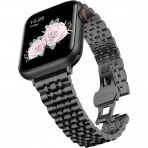 baozai Apple Watch Ultra 4 �elik Kay�� -Black