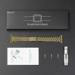 baozai Apple Watch Ultra 4 �elik Kay�� -Gold