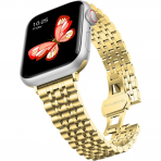 baozai Apple Watch Ultra 4 �elik Kay�� -Gold