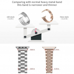 baozai Apple Watch Ultra 4 �elik Kay�� -Rose Gold