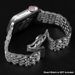 baozai Apple Watch Ultra 4 �elik Kay�� -Silver