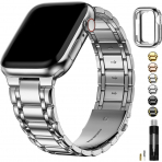Fullmosa Apple Watch Ultra 4 �elik Kay��-Silver