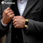 Fullmosa Apple Watch Ultra 4 �elik Kay��-Golden