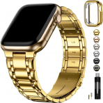Fullmosa Apple Watch Ultra 4 �elik Kay��-Golden