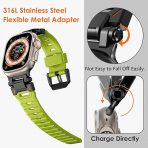 NewWays Apple Watch Ultra 4 �elik Kay��-Volta