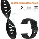 NewWays Apple Watch Ultra 4 �elik Kay��-Black