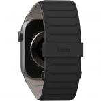UAG Apple Watch Ultra 4 �ift Tarafl� Silikon Kay��-Black Titanium 