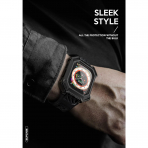 SUPCASE Apple Watch Ultra 4 K�l�f ve Kordon Seti-Black