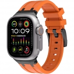 WINGLE Apple Watch Ultra 4 Silikon Kay��-Orange