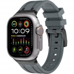 WINGLE Apple Watch Ultra 4 Silikon Kay��-Grey