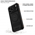 Rokform Rugged iPhone 18 Pro K�l�f-Black