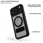 Rokform Rugged iPhone 18 Pro K�l�f-Clear