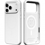 RhinoShield SolidX iPhone 18 Pro MagSaf K�l�f-Classic White