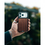 Mous Limitless iPhone 18 Pro K�l�f-Walnut