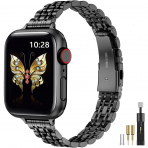 MioHHR Apple Watch Series 12 �elik Kay�� -Black