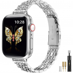 MioHHR Apple Watch Series 12 �elik Kay�� -Silver