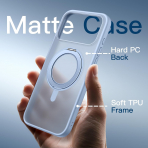 JETech 360 D�ner Halka iPhone 18 Pro Standl� K�l�f-Glacier