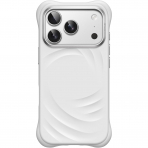 JETech iPhone 18 Pro Manyetik Silikon K�l�f-Light Grey