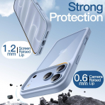 JETech �effaf iPhone 18 Pro Bumper K�l�f-Glacier