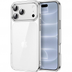 JETech �effaf iPhone 18 Pro Bumper K�l�f-Clear