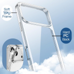 JETech �effaf iPhone 18 Pro Bumper K�l�f-Clear
