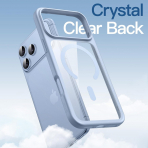 JETech iPhone 18 Pro Manyetik �effaf K�l�f-Glacier