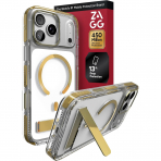 ZAGG Santa Cruz iPhone 18 Pro Standl� K�l�f-Gold