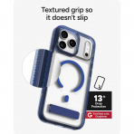 ZAGG Santa Cruz iPhone 18 Pro Standl� K�l�f-Luminous Blue