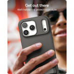 ZAGG Sedona iPhone 18 Pro Standl� K�l�f-Gray