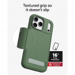 ZAGG Sedona iPhone 18 Pro Standl� K�l�f-Green