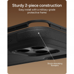 ZAGG Teton iPhone 18 Pro Kemer Klipsli K�l�f-Black