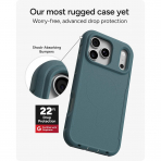ZAGG Teton iPhone 18 Pro Kemer Klipsli K�l�f-Green