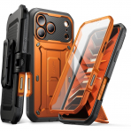 SUPCASE UB Pro iPhone 18 Pro Kemer Klipsi K�l�f-Coral