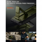 SUPCASE UB Pro iPhone 18 Pro Kemer Klipsi K�l�f-Guldan