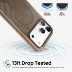 Speck Presidio Lux Grip iPhone 18 Pro MagSafe K�l�f-Brown