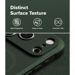 Rin Gke Onyx iPhone 18 Pro Manyetik K�l�f-Dark Green