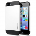 Spigen iPhone 5 / 5S Case Slim Armor Color-Infinity White