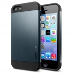 Spigen iPhone 5 / 5S Slim Armor Case-Metal Slate