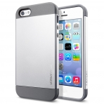 Spigen iPhone 5 / 5S Slim Armor Case-Satin Silver