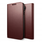 Spigen  Samsung Galaxy S4 Leather Case Slim Wallet S-Dark Brown