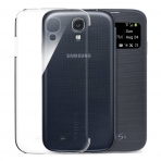 Spigen Samsung Galaxy S4 Case Flip Mate-Crystal Clear