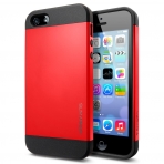 Spigen iPhone 5 / 5S Case Slim Armor Color-Dante Red