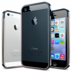 Spigen iPhone 5 / 5S Case Linear EX Slim Metal-Gun Metal