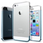 Spigen iPhone 5 / 5S Case Linear EX Slim Metal-Metallic Blue