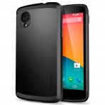 Spigen Google Nexus 5 Case Slim Armor-Smooth Black