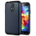 Spigen Samsung Galaxy S5 Case Slim Armor-Metal Slate