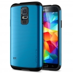 Spigen Samsung Galaxy S5 Case Slim Armor-Electric Blue