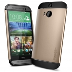 Spigen HTC One (M8) Case Slim Armor-Champagne Gold