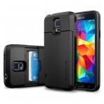 Spigen Galaxy S5 Case Slim Armor CS-Smooth Black